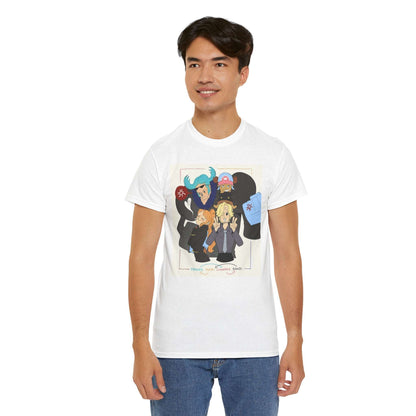 "Switched Bodies" Straw Hat Friends - One Piece Unisex Tee