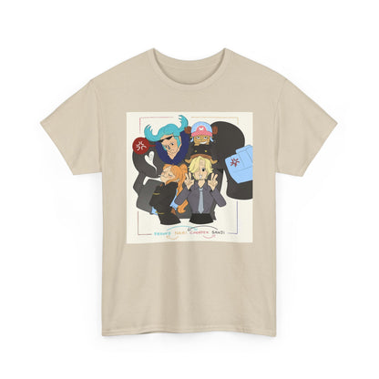 "Switched Bodies" Straw Hat Friends - One Piece Unisex Tee