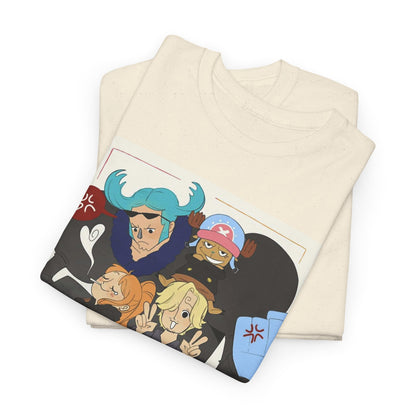 "Switched Bodies" Straw Hat Friends - One Piece Unisex Tee