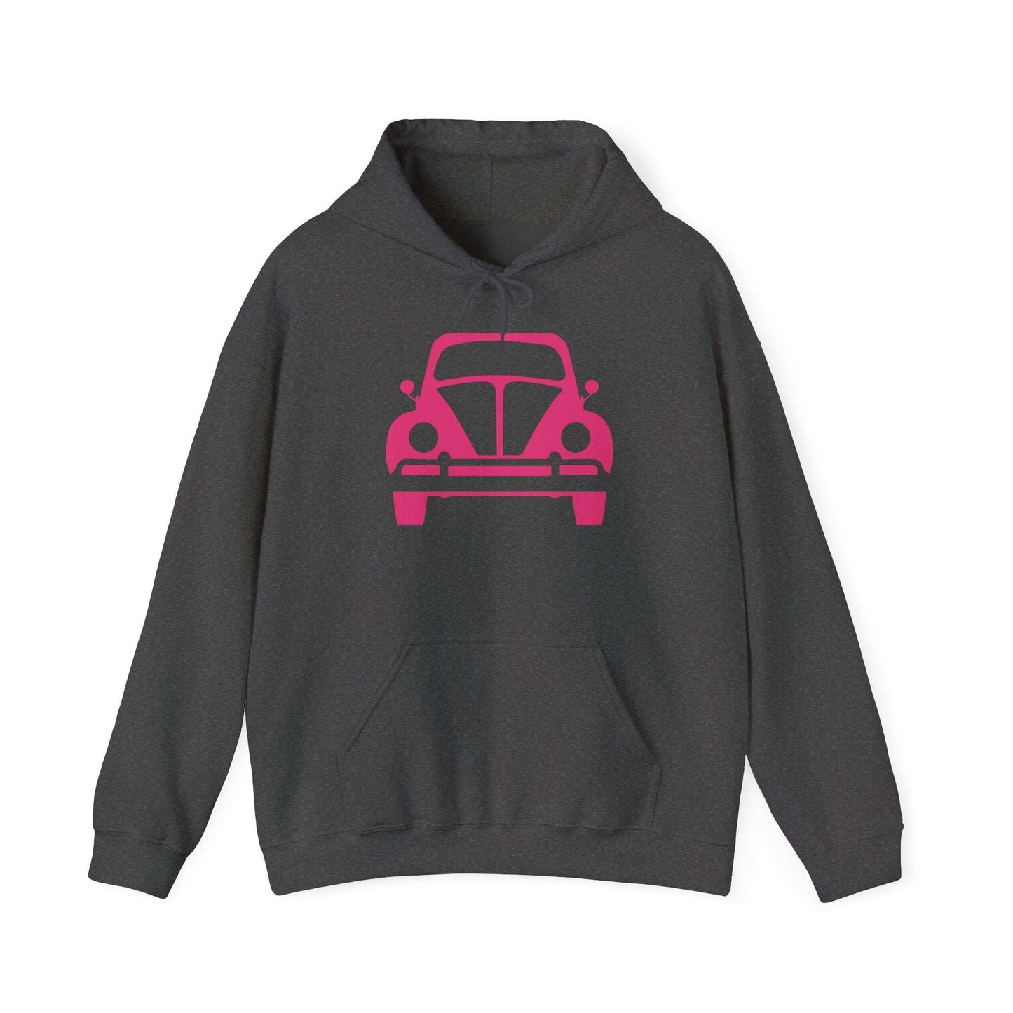 Pink Beetle Car Hoodie - Women's Hoodie