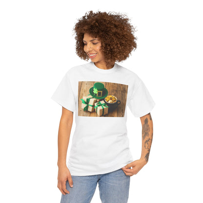 Unisex St. Patrick’s Day Gifts T-Shirt — Leprechaun Hat, Shamrock & Gold Pot Tee (Limited Edition)