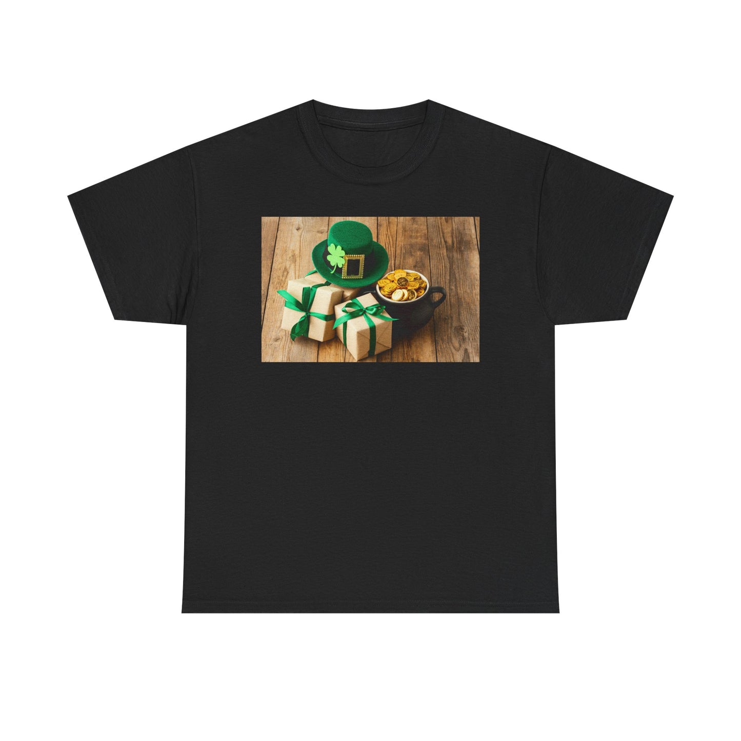 Unisex St. Patrick’s Day Gifts T-Shirt — Leprechaun Hat, Shamrock & Gold Pot Tee (Limited Edition)