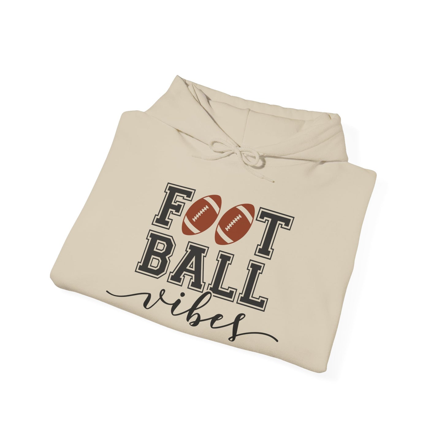 Football Vibes Men's Hoodie - Sporty Athletic Apparel