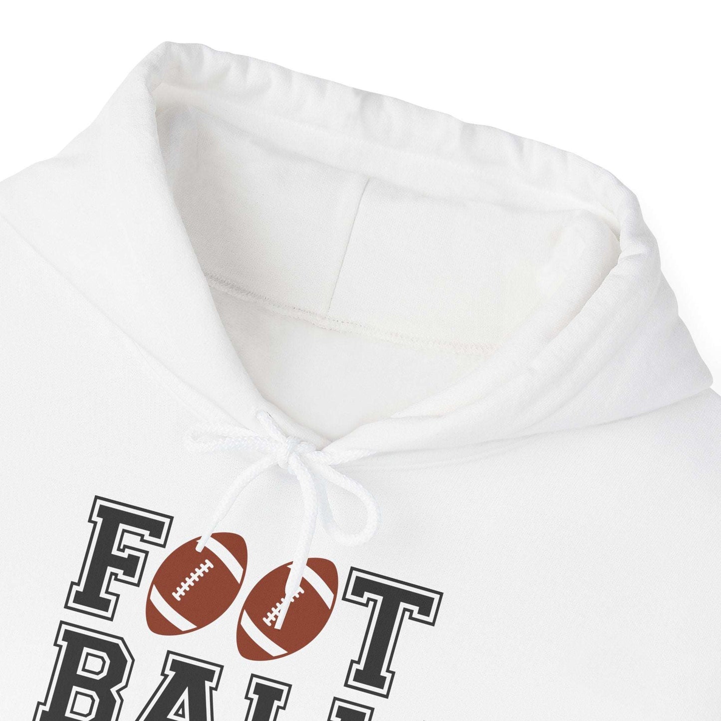 Football Vibes Men's Hoodie - Sporty Athletic Apparel