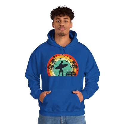 Retro Vintage Surfer Men's Hoodie