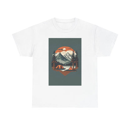 Moonlight Mountain Adventure Tee - Perfect Gift for Hikers