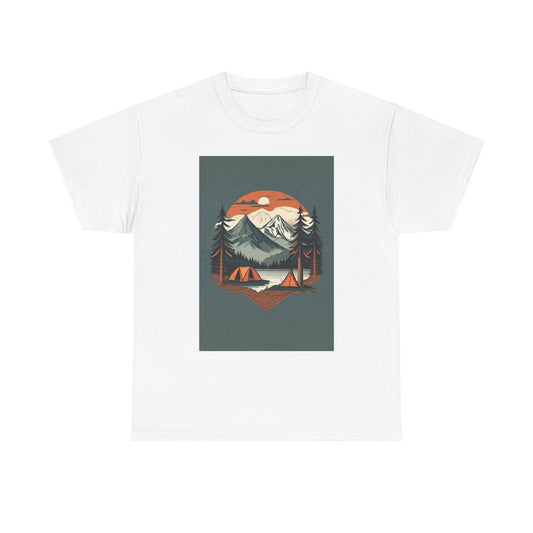 Moonlight Mountain Adventure Tee - Perfect Gift for Hikers