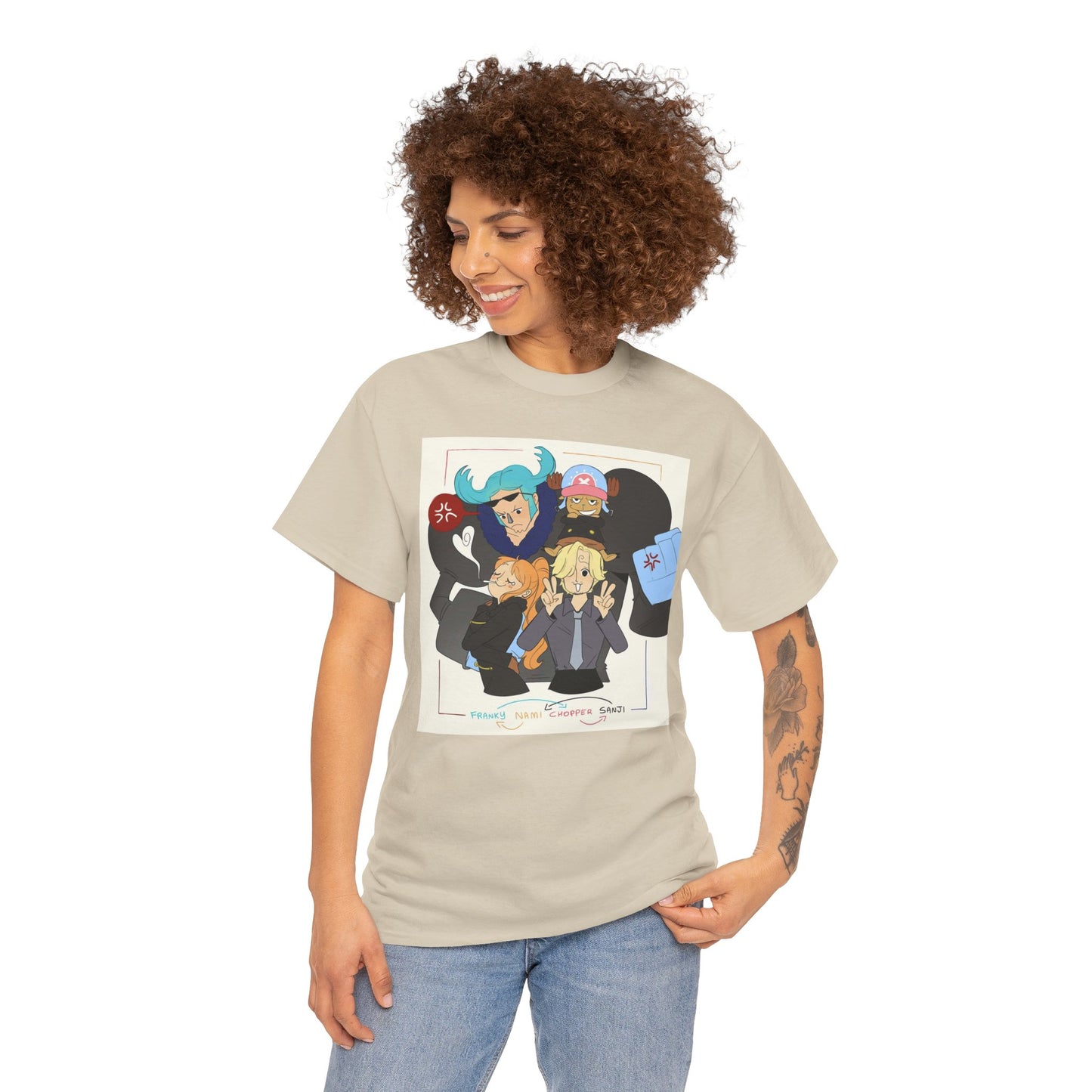 "Switched Bodies" Straw Hat Friends - One Piece Unisex Tee