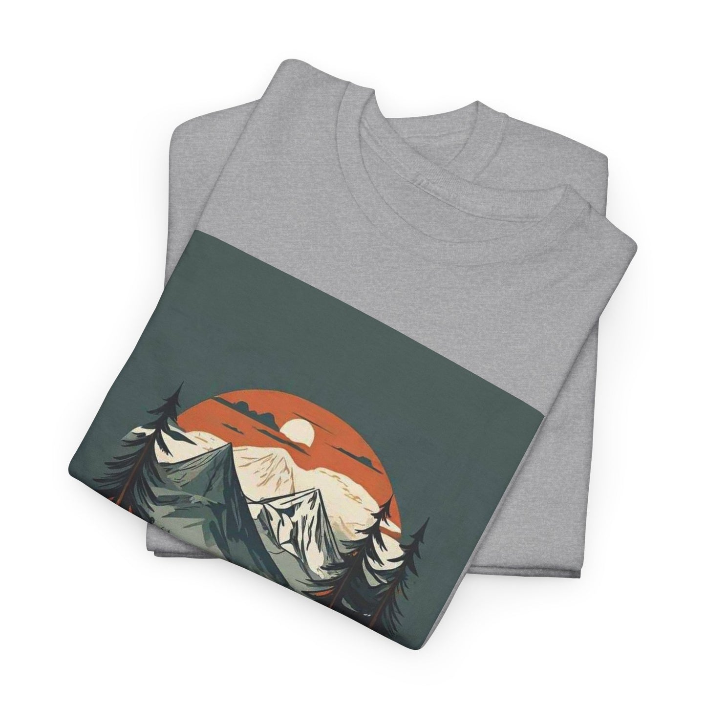 Moonlight Mountain Adventure Tee - Perfect Gift for Hikers