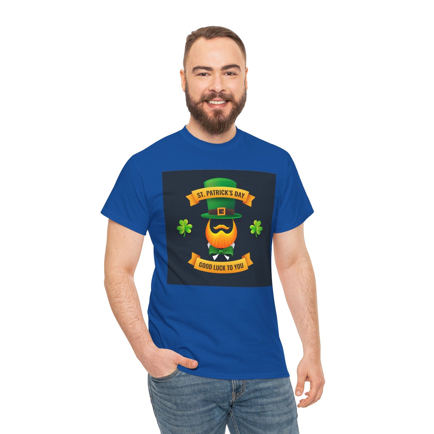 Unisex St. Patrick's Day T-Shirt — 'Good Luck to You' Lucky Leprechaun Tee (Limited Edition)