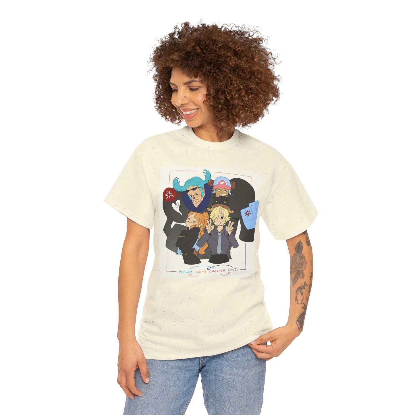 "Switched Bodies" Straw Hat Friends - One Piece Unisex Tee