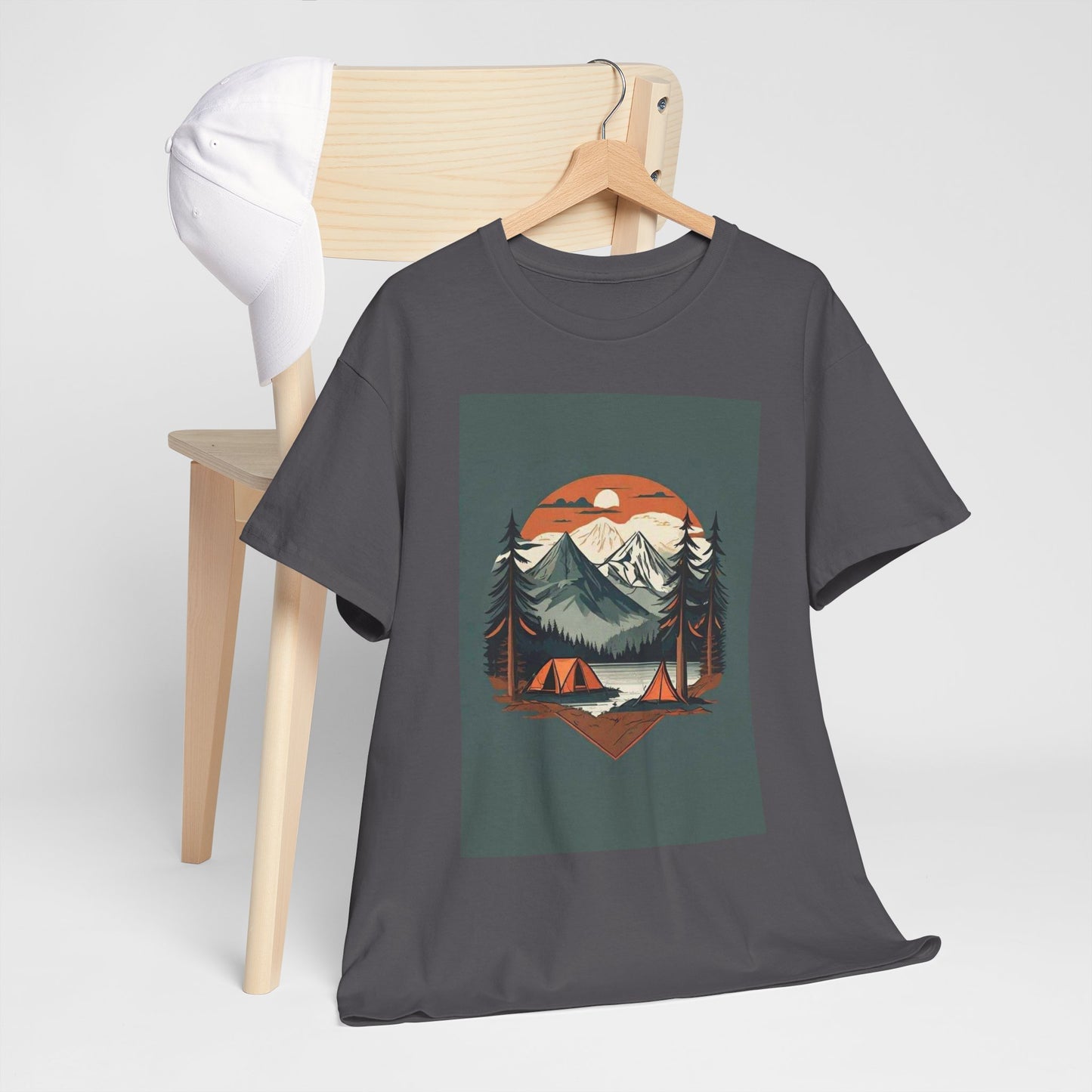 Moonlight Mountain Adventure Tee - Perfect Gift for Hikers