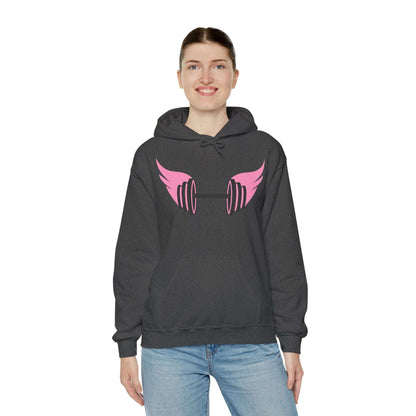Women's Hoodie - Strong Barbell With Wings