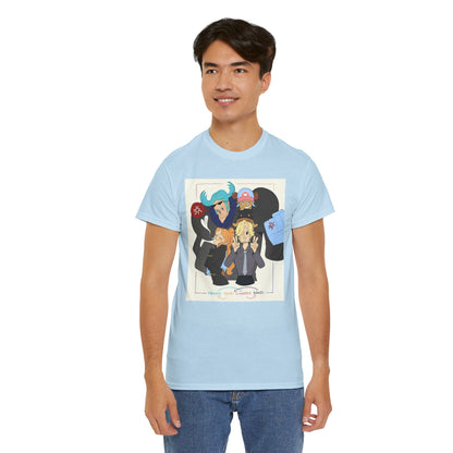 "Switched Bodies" Straw Hat Friends - One Piece Unisex Tee