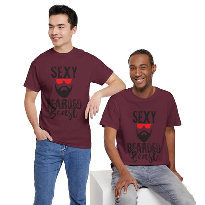 Sexy Bearded Beast Tee - Men's T-shirt