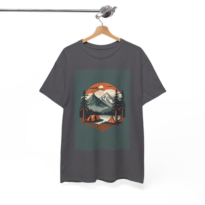 Moonlight Mountain Adventure Tee - Perfect Gift for Hikers