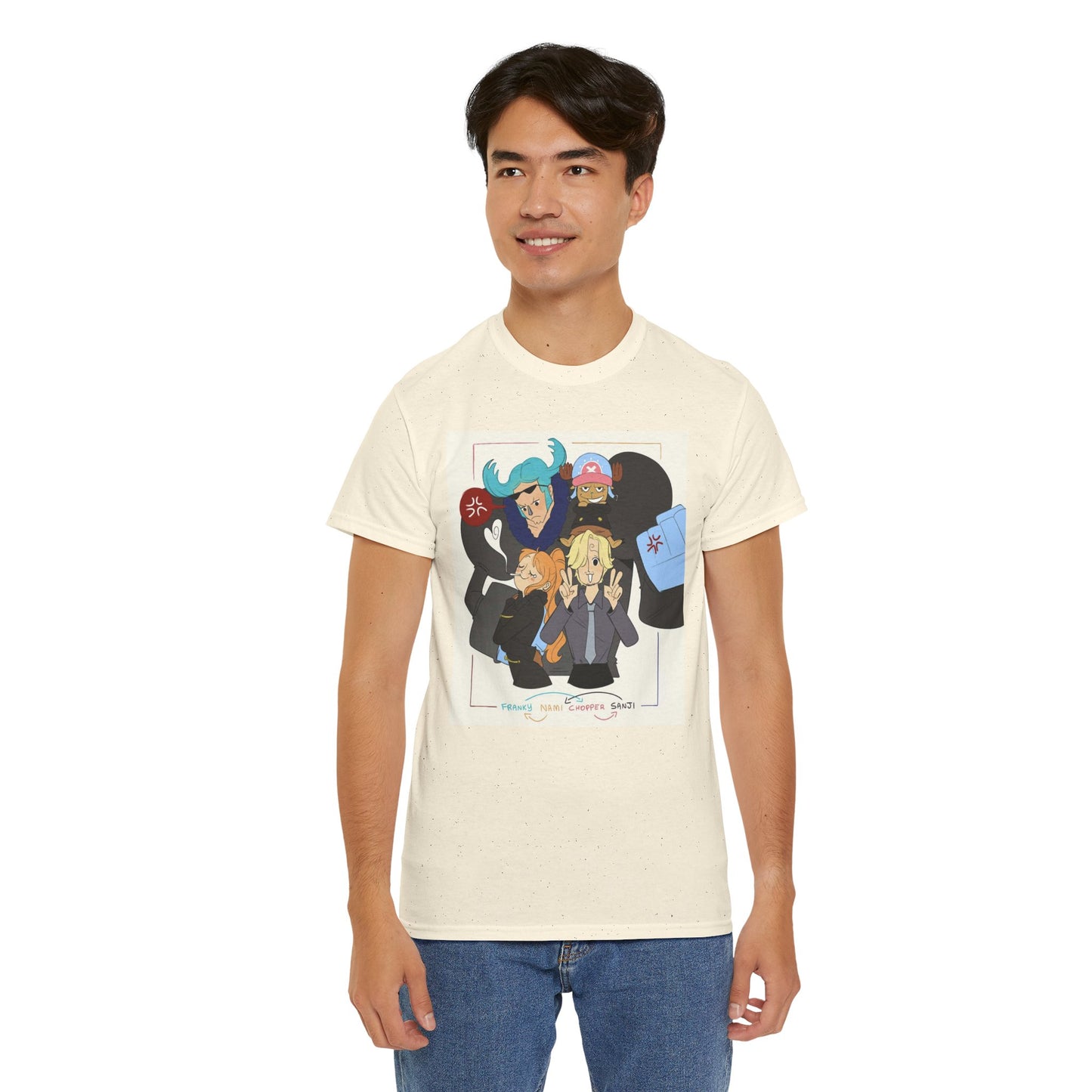 "Switched Bodies" Straw Hat Friends - One Piece Unisex Tee