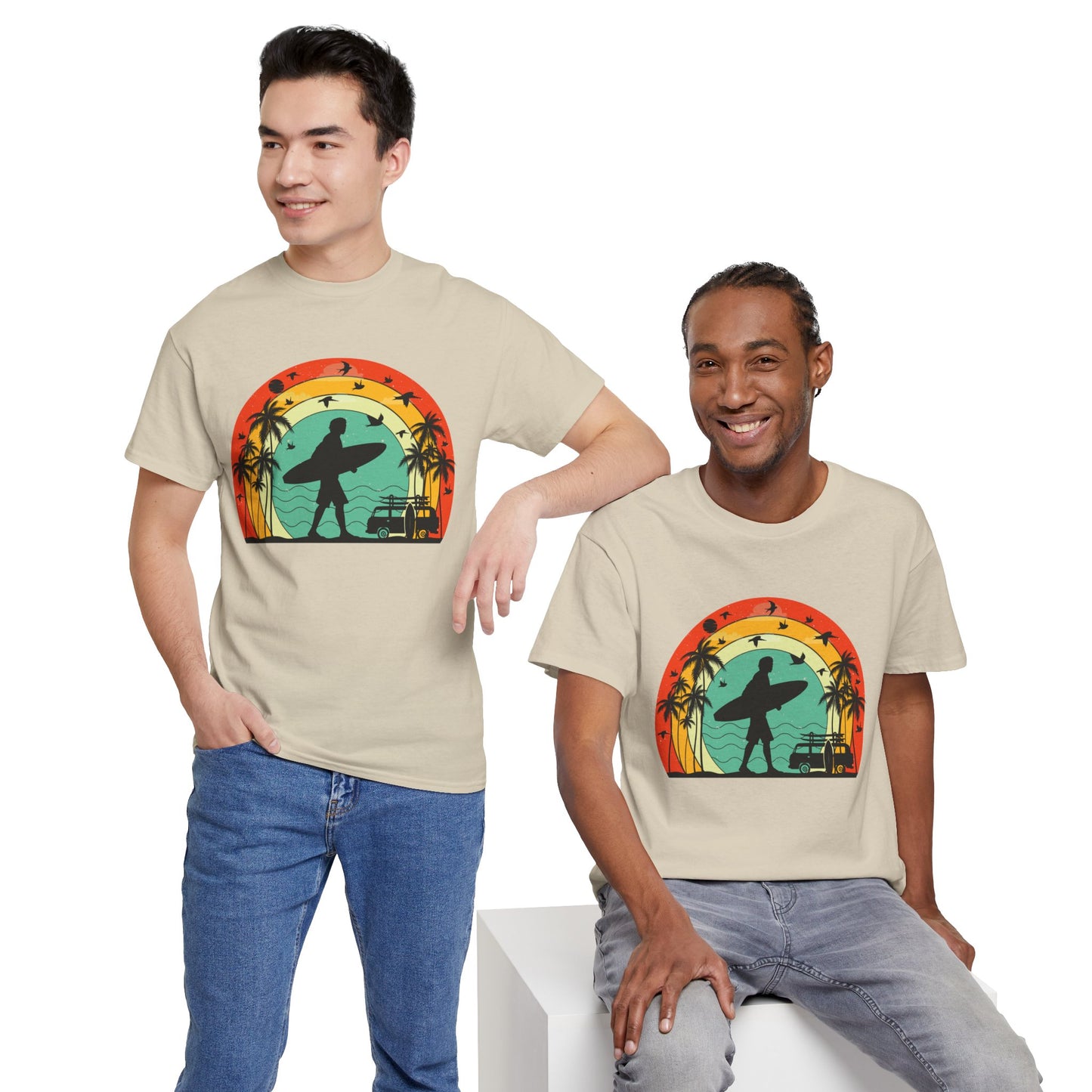 Retro Vintage Surfer Tee