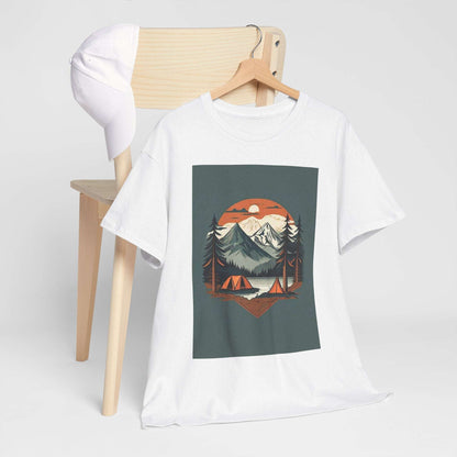 Moonlight Mountain Adventure Tee - Perfect Gift for Hikers