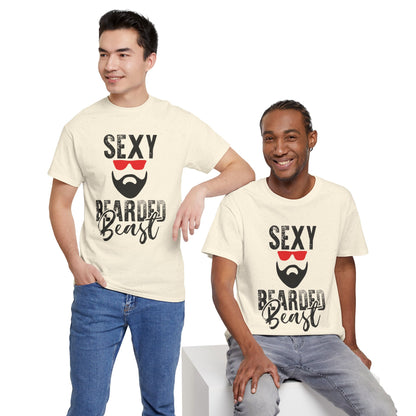 Sexy Bearded Beast Tee - Men's T-shirt