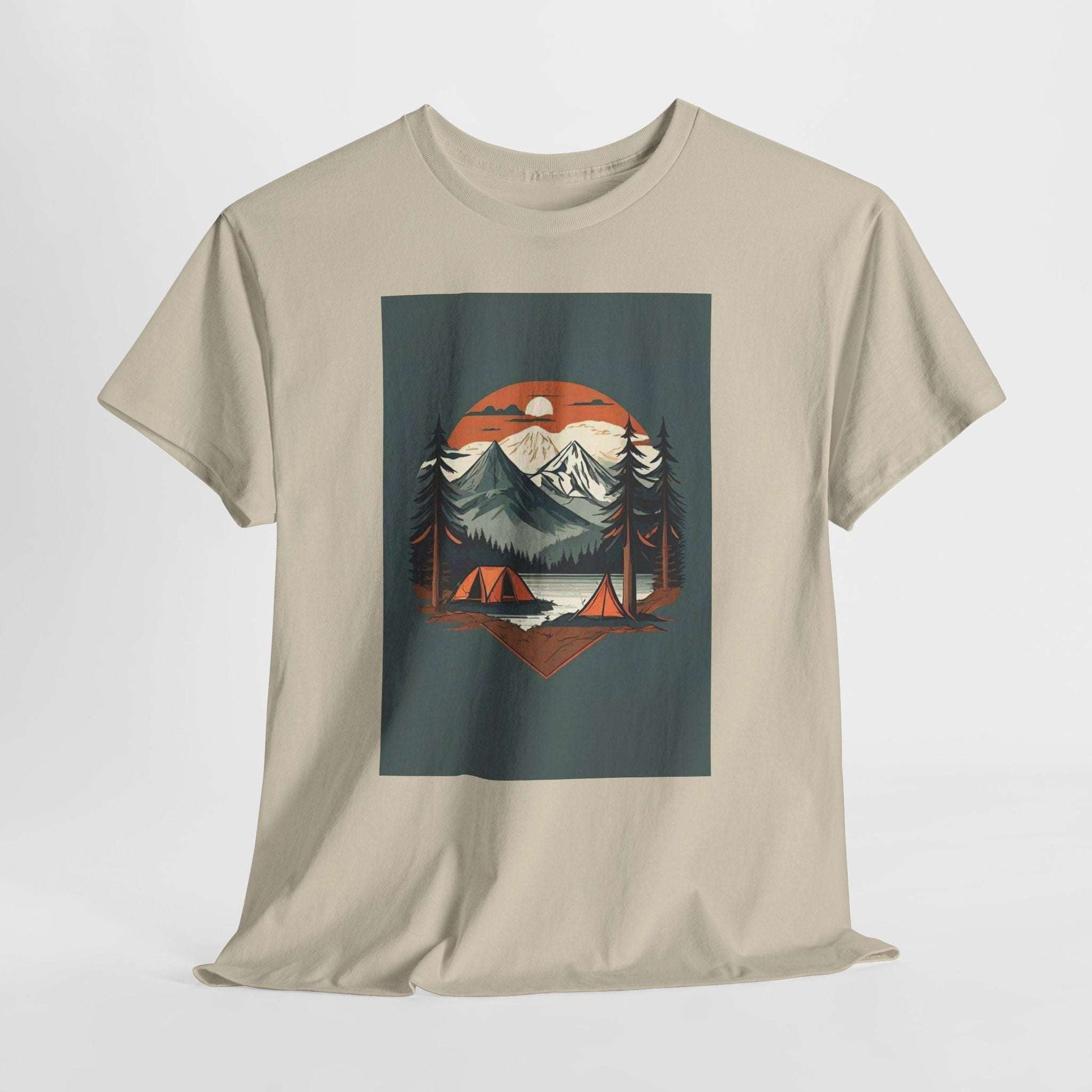 Moonlight Mountain Adventure Tee - Perfect Gift for Hikers