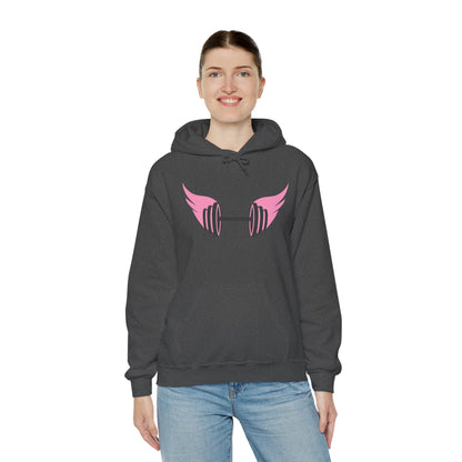 Women's Hoodie - Strong Barbell With Wings