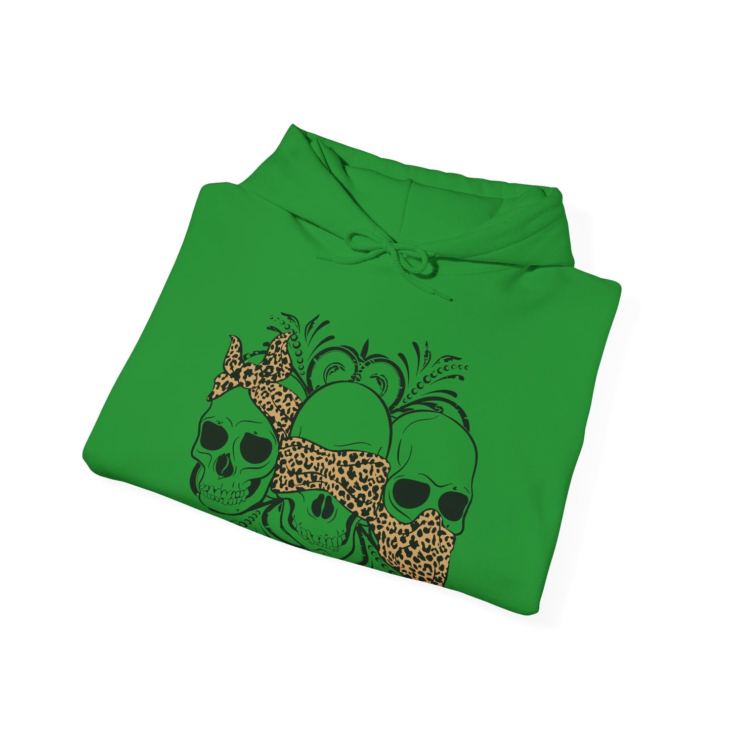 Three Skull Head - Men's Hoodie