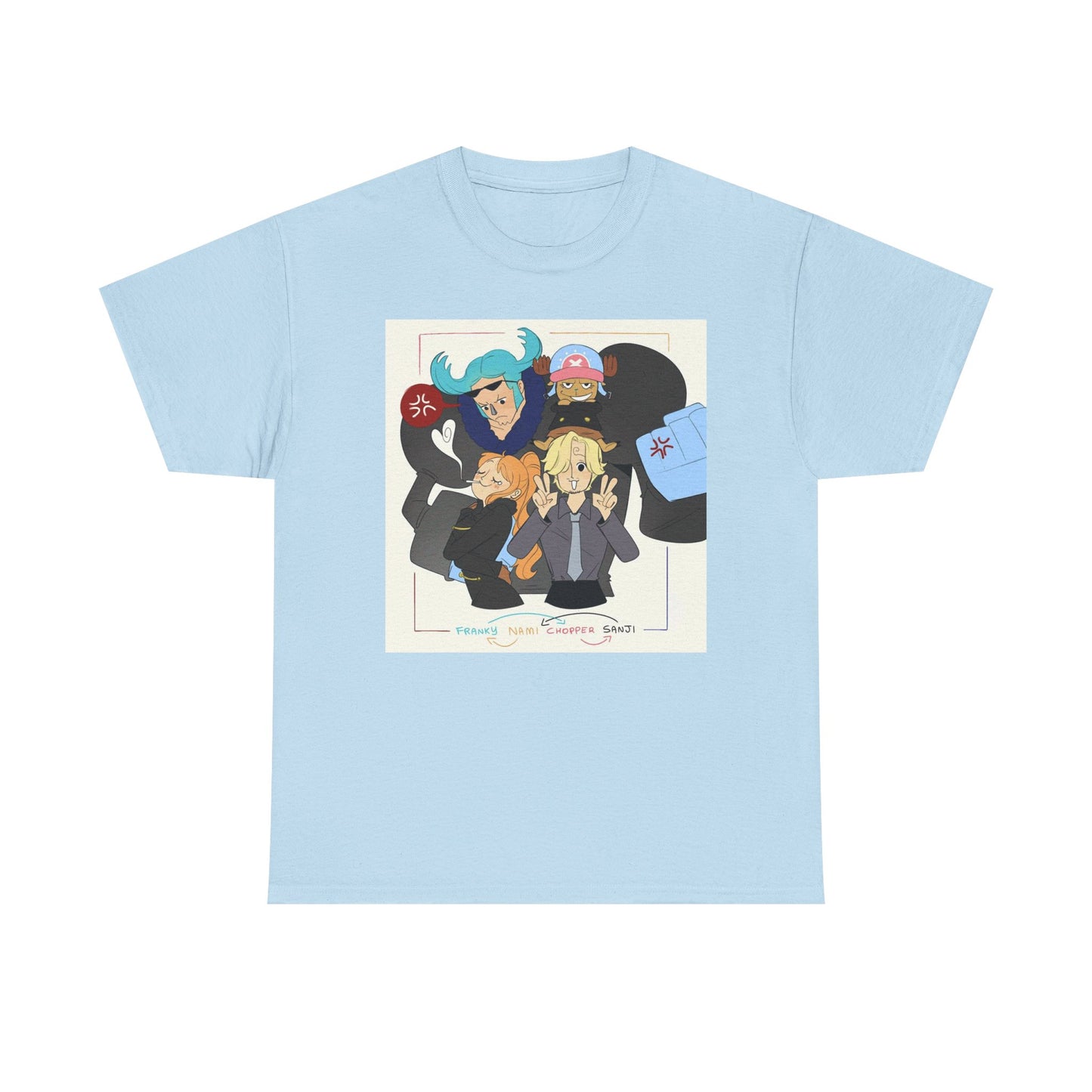 "Switched Bodies" Straw Hat Friends - One Piece Unisex Tee