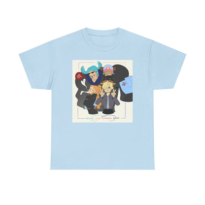 "Switched Bodies" Straw Hat Friends - One Piece Unisex Tee