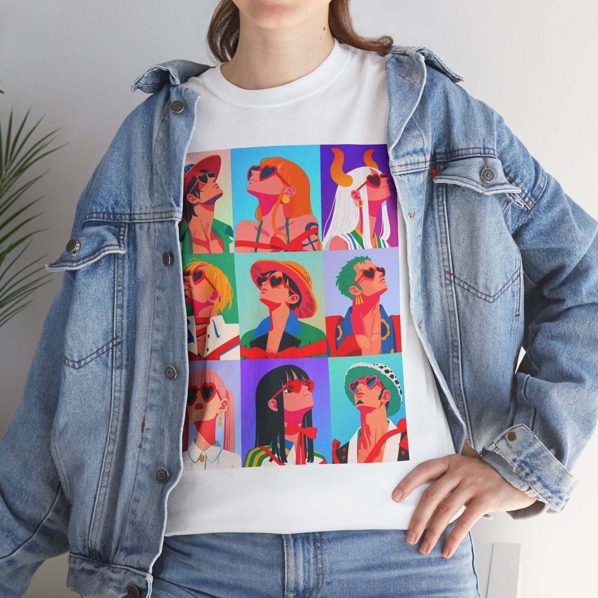 Retro One Piece Friends in Sunglasses Unisex Tee