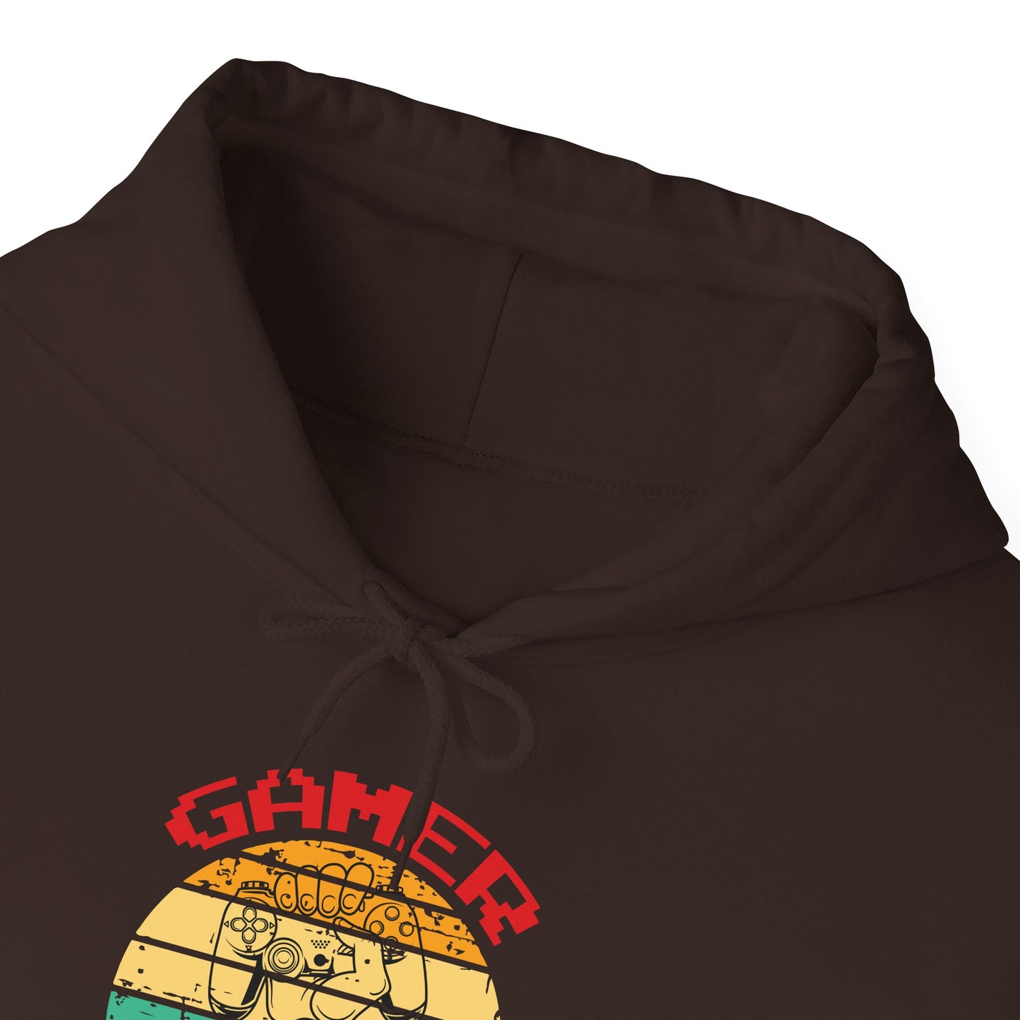 Gamer Club with Controller Design Men's Hoodie