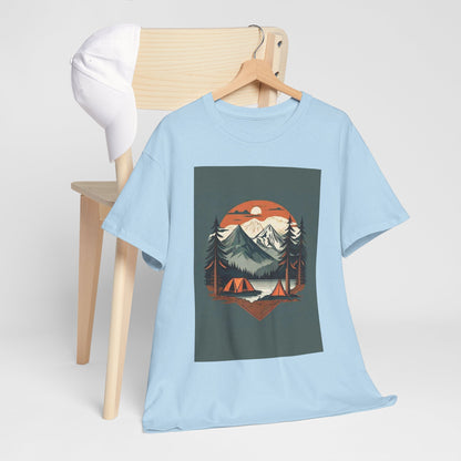 Moonlight Mountain Adventure Tee - Perfect Gift for Hikers