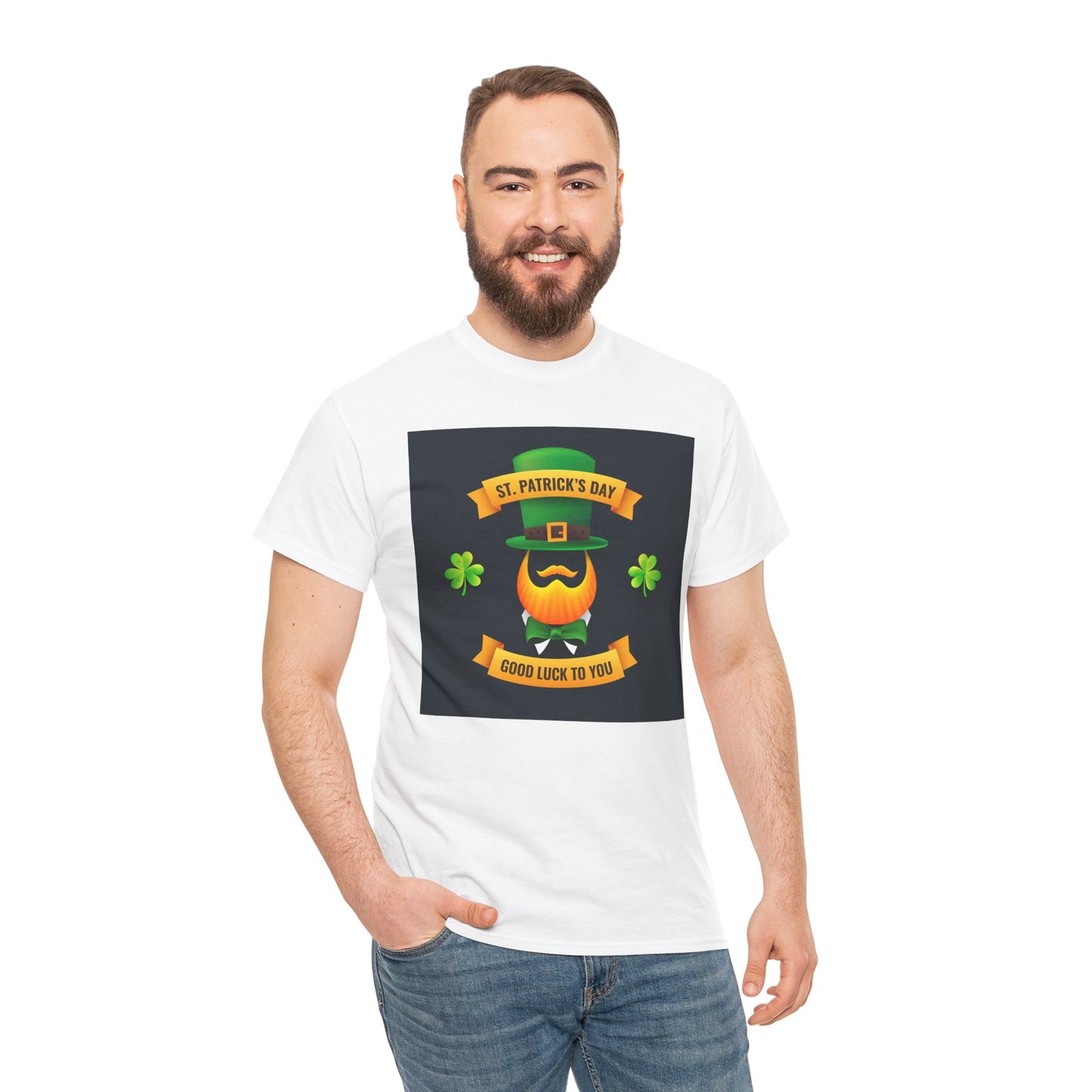Unisex St. Patrick's Day T-Shirt — 'Good Luck to You' Lucky Leprechaun Tee (Limited Edition)