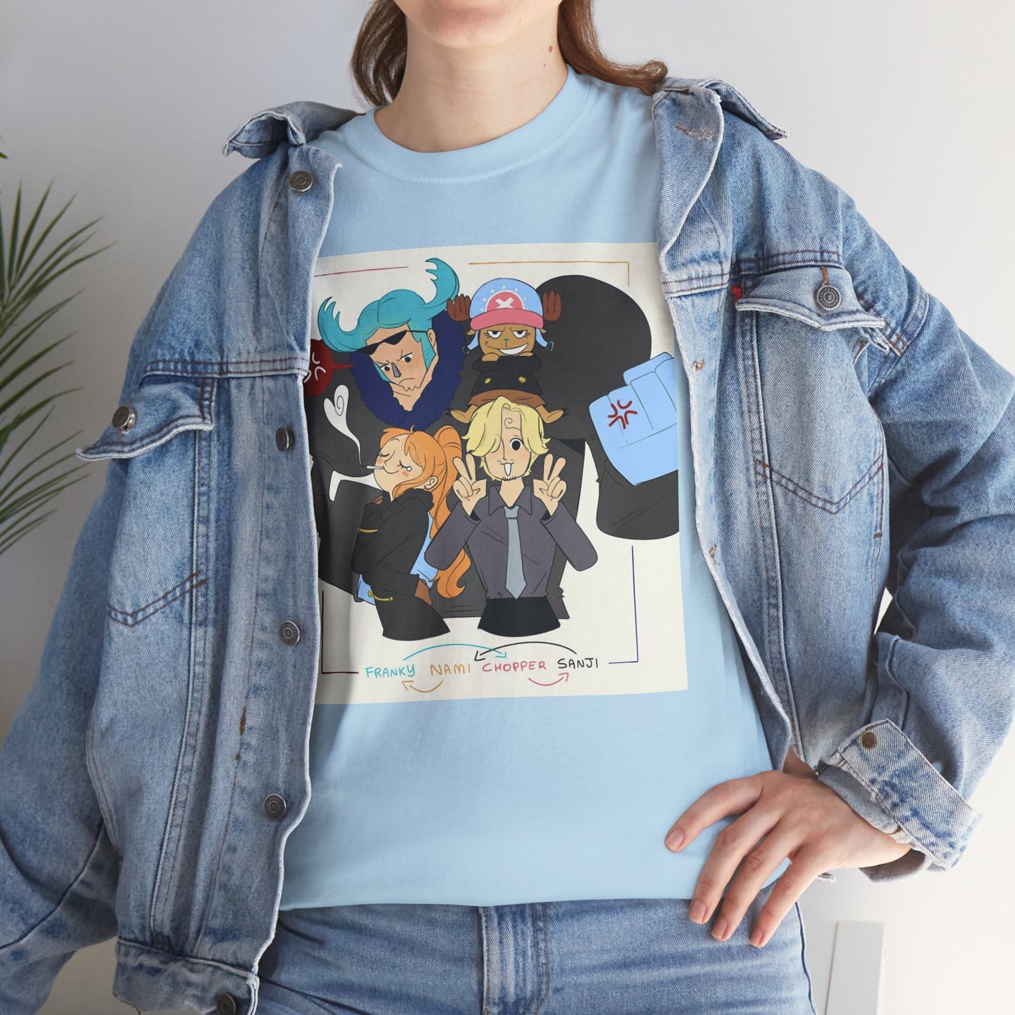 "Switched Bodies" Straw Hat Friends - One Piece Unisex Tee