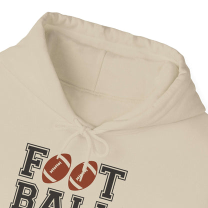 Football Vibes Men's Hoodie - Sporty Athletic Apparel