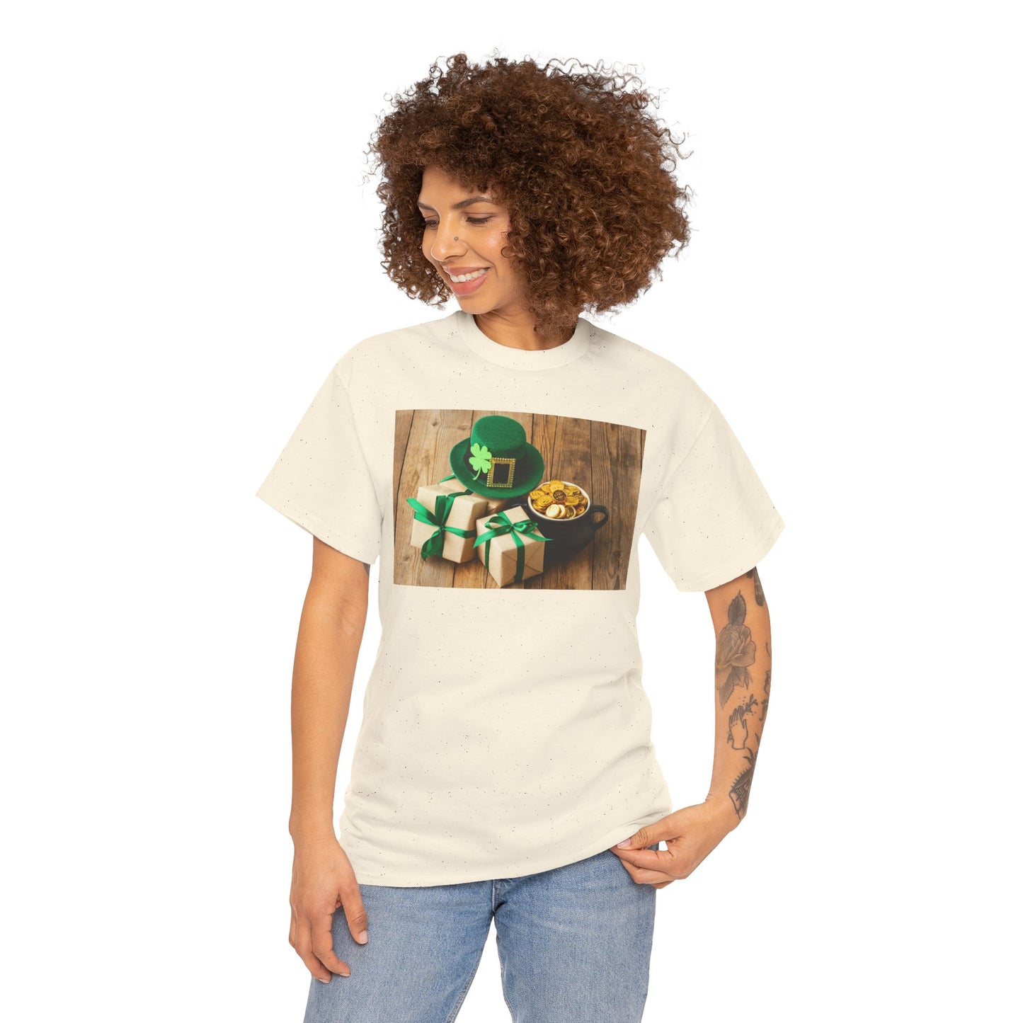 Unisex St. Patrick’s Day Gifts T-Shirt — Leprechaun Hat, Shamrock & Gold Pot Tee (Limited Edition)