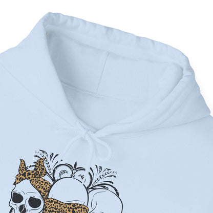 Three Skull Head - Men's Hoodie
