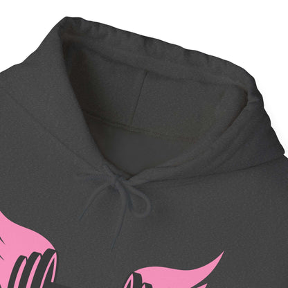 Women's Hoodie - Strong Barbell With Wings