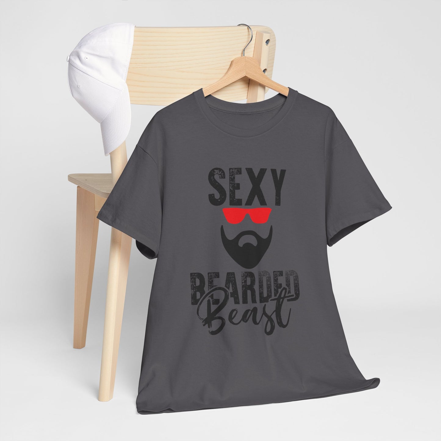 Sexy Bearded Beast Tee - Men's T-shirt