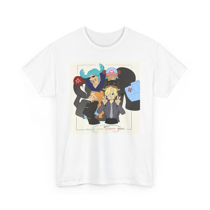 "Switched Bodies" Straw Hat Friends - One Piece Unisex Tee