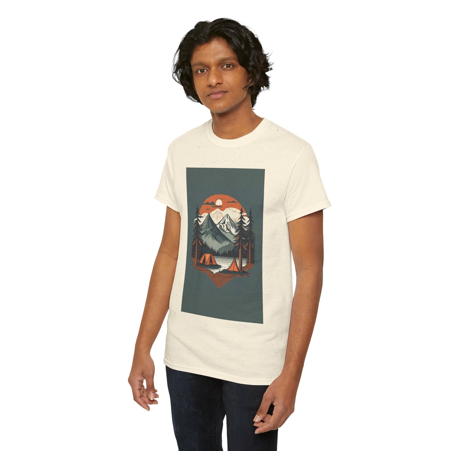 Moonlight Mountain Adventure Tee - Perfect Gift for Hikers