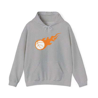 Fire Basketball Hoodie - Men's Varsity Hooded Sweatshirt