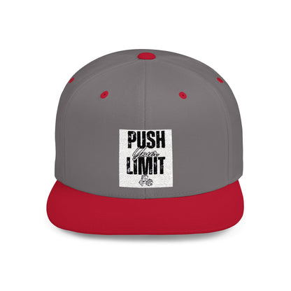 Motivational Snapback Cap - 'Push Your Limit'