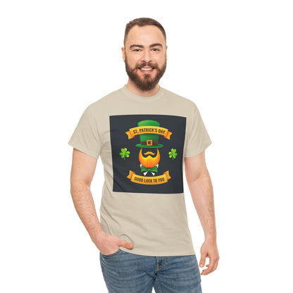 Unisex St. Patrick's Day T-Shirt — 'Good Luck to You' Lucky Leprechaun Tee (Limited Edition)