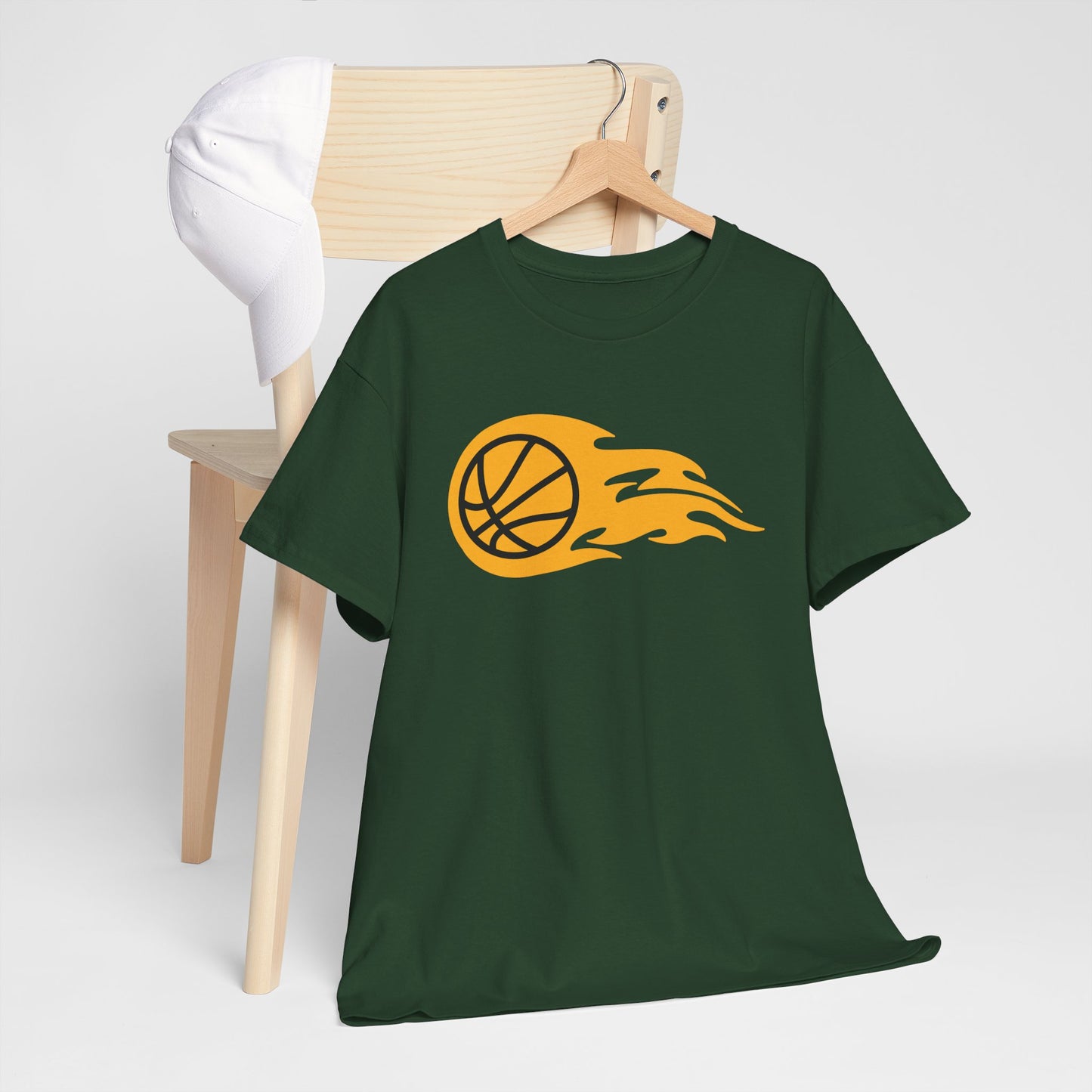 "Fire" Basketball Tee