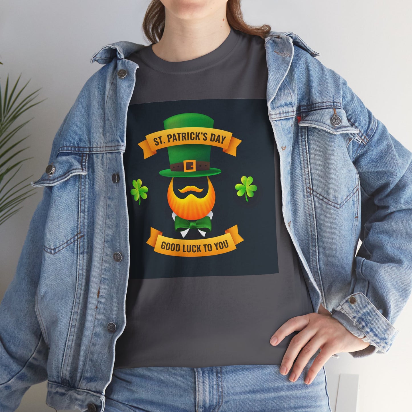 Unisex St. Patrick's Day T-Shirt — 'Good Luck to You' Lucky Leprechaun Tee (Limited Edition)