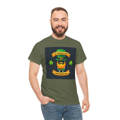 Unisex St. Patrick's Day T-Shirt — 'Good Luck to You' Lucky Leprechaun Tee (Limited Edition)