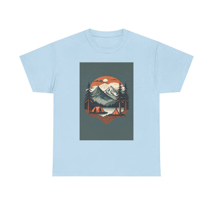 Moonlight Mountain Adventure Tee - Perfect Gift for Hikers