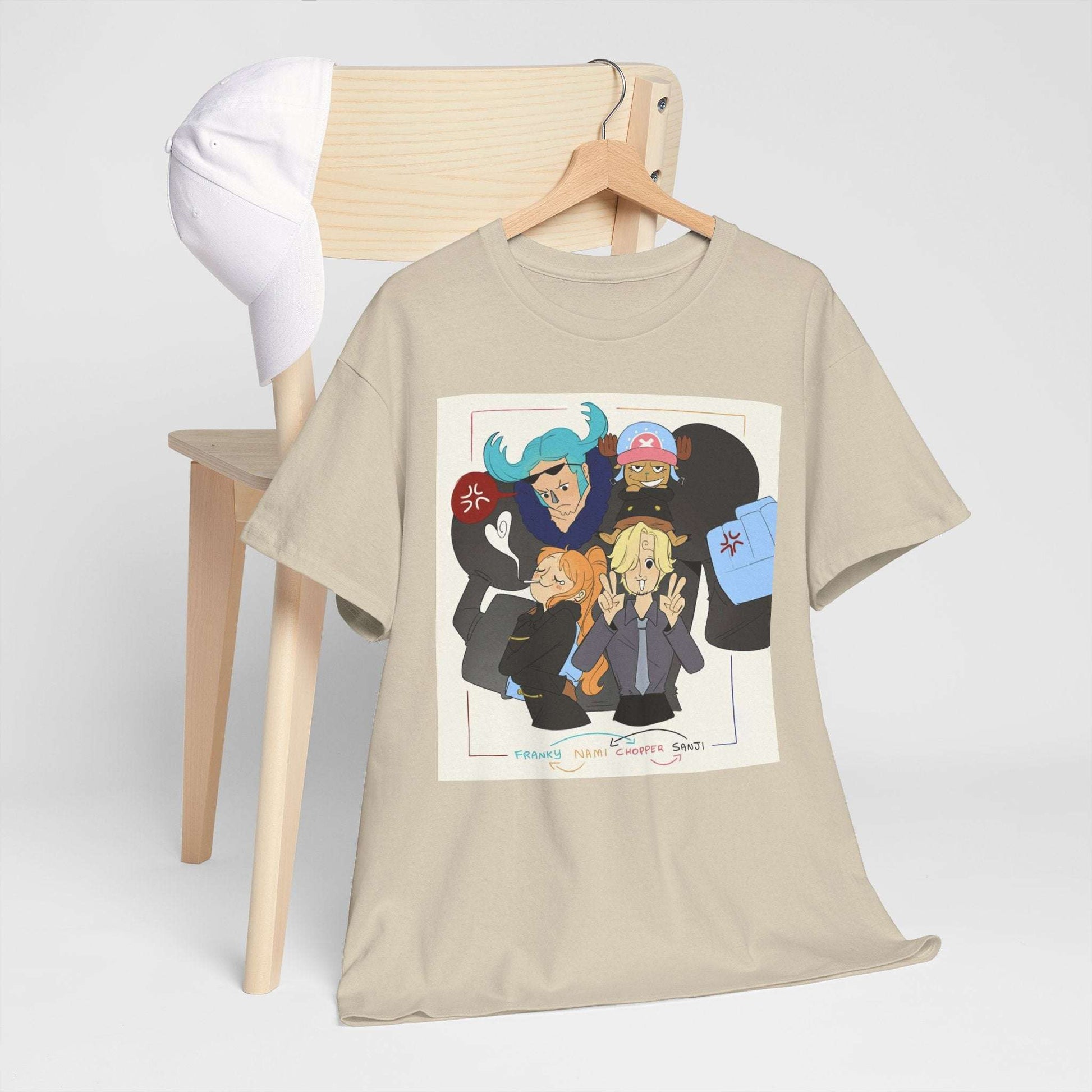 "Switched Bodies" Straw Hat Friends - One Piece Unisex Tee