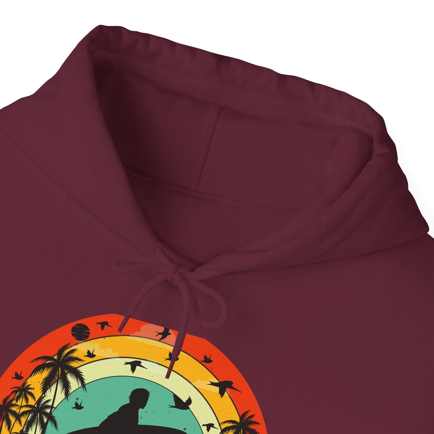 Retro Vintage Surfer Men's Hoodie